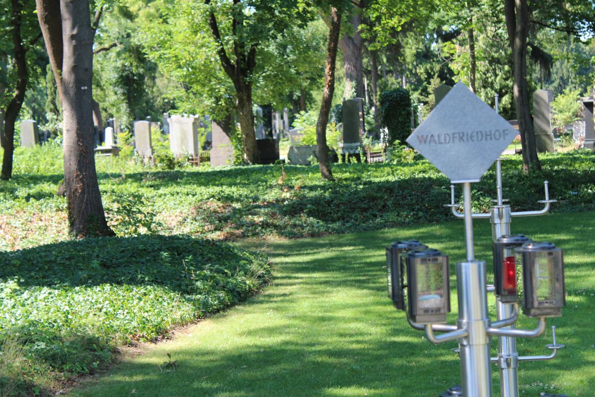 Foto des Waldfriedhofs am Wiener Zentralfriedhof